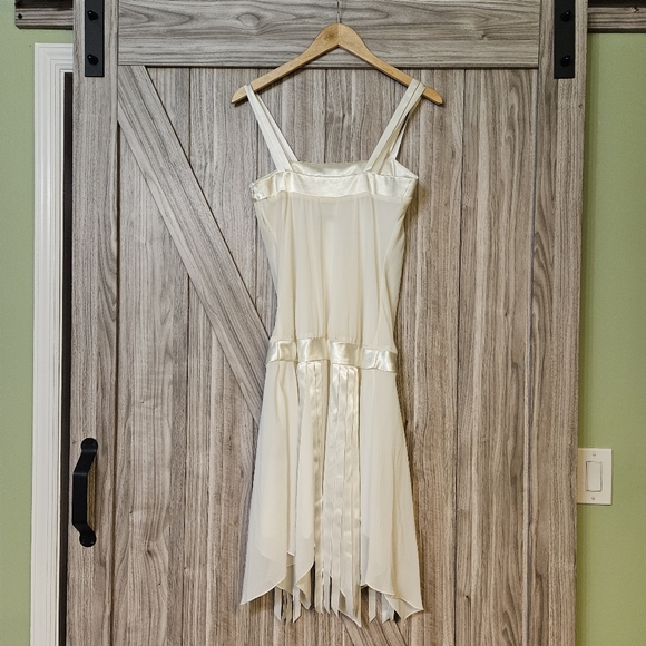 Jessica Mcclintock Bridal 1980 Vintage Dress 1920s inspired flapper style dress - Picture 7 of 12